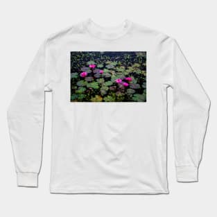 Lily Pads in Bloom Long Sleeve T-Shirt